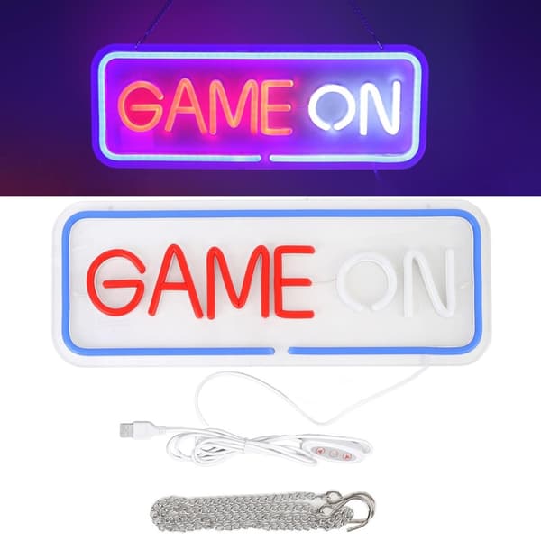 Dekoration Gaming LED Neonljus Väggdekoration Spelrum Atmosfär Lampa Rum