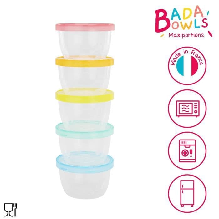 BADABULLE BadaBowls maxiportions - 5x250ml