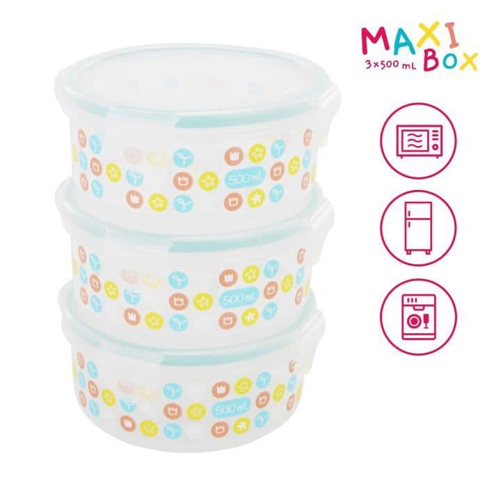 BADABULLE MaxiBox - 3x500 ml