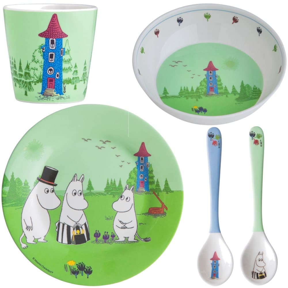 Barneservise Mummihuset 5 deler Mummi