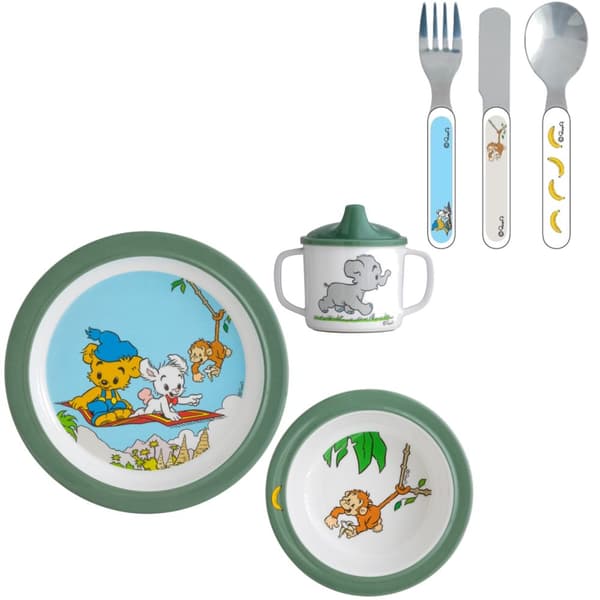 Barnservis 6-delar, Bamse Djungel