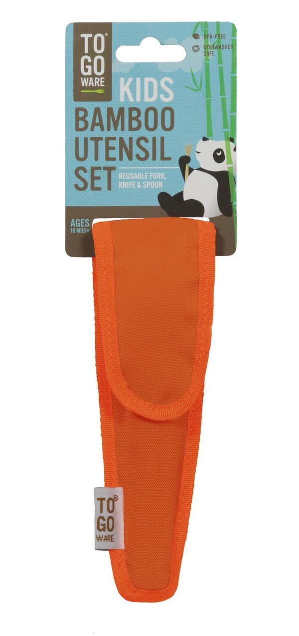 bestickset bambu barn, TO GO WARE KIDS CUTLERY SET BAMBU