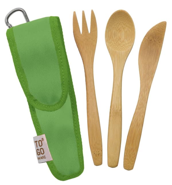 bestickset bambu barn, TO GO WARE KIDS CUTLERY SET BAMBU