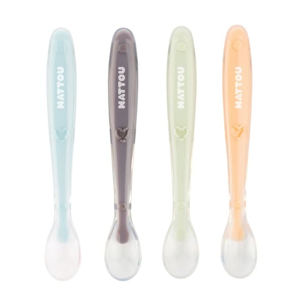 Nattou Soft Silicone Skedar 4-pack