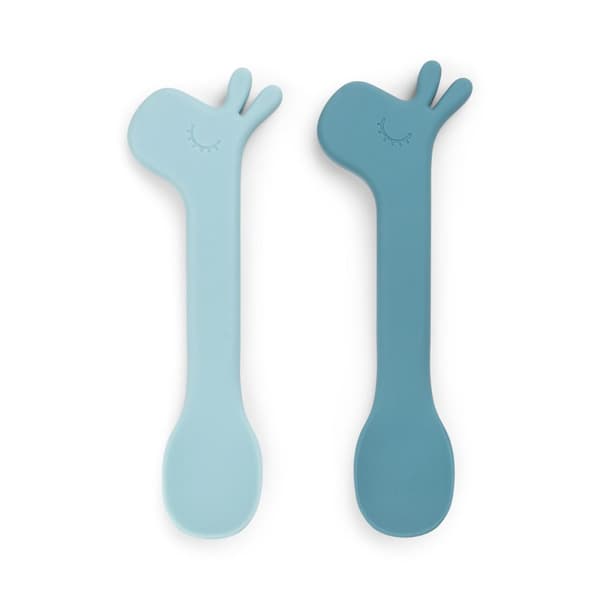 Silikonskedar 2-Pack Lalee Blue Done by Deer