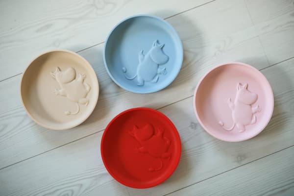 Mummi Silikontallerken med Sugekopp Latte Beige Rätt Start