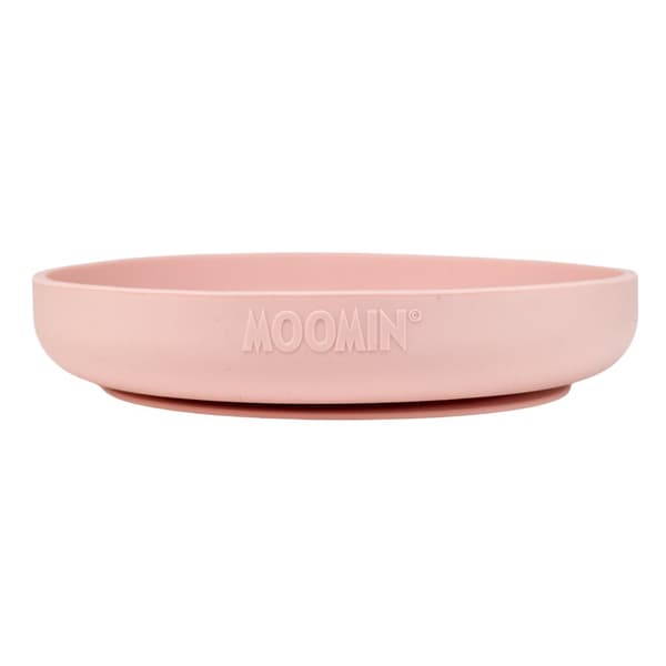 Mummi Silikontallerken med Sugekopp Rosehip Pink Rätt Start