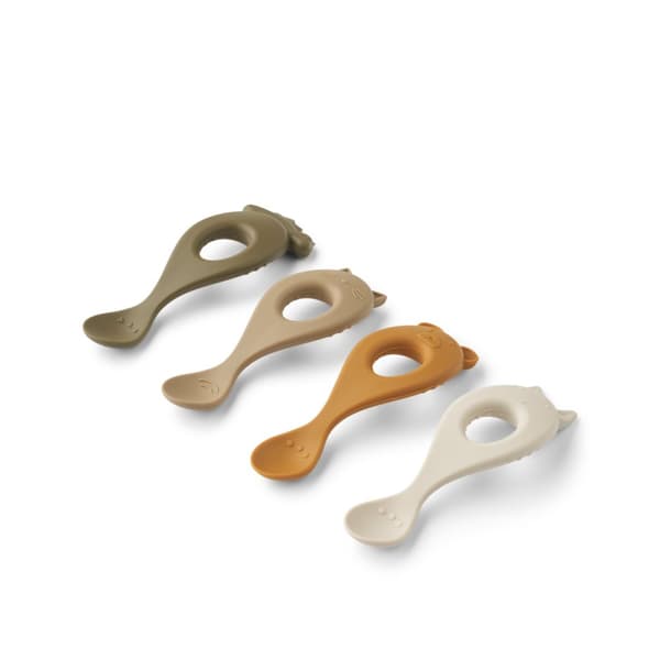 Liva Silikon Skedar 4-Pack Sandy Liewood