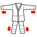 Miniatyrbild 2 av 2: Sporti France Karate Kimono Evolutionary  120-130 cm