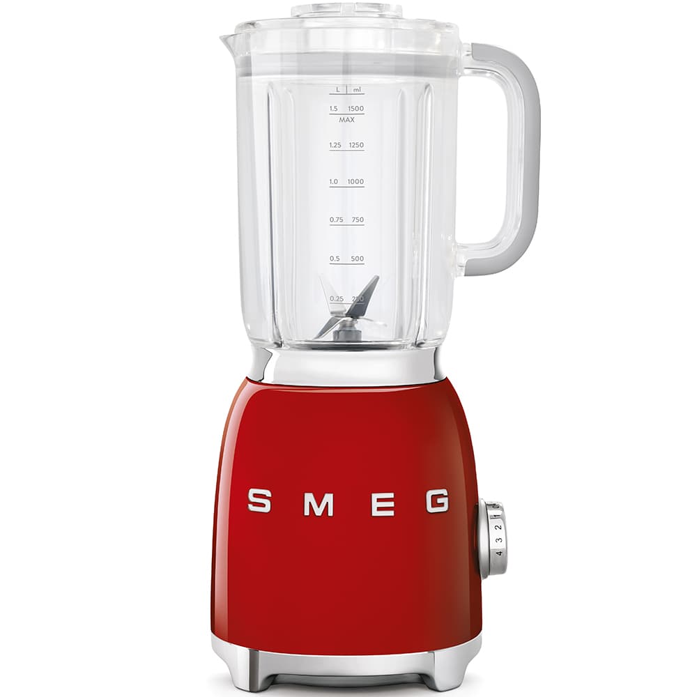 SMEG 50'STYLE GLASS BLENDER RED BLF01RDEU