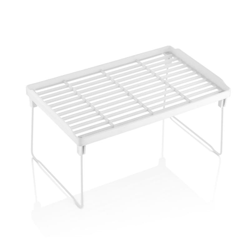 Hopfällbar hylla Confortime Vit (37,5 x 23 x 19 cm)