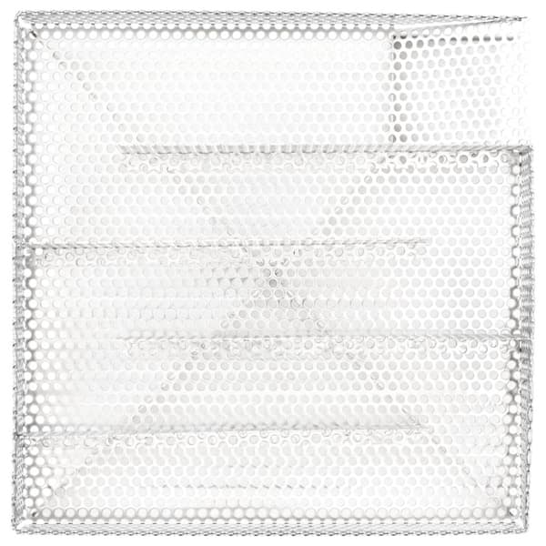 vidaXL Kallröksgenerator 5-kammare 21 cm rostfritt stål