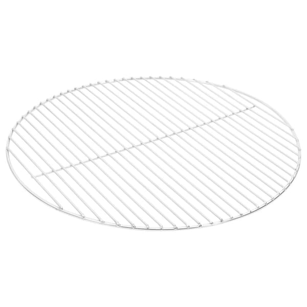 vidaXL Grillgaller runt Ø54 cm 304 rostfritt stål
