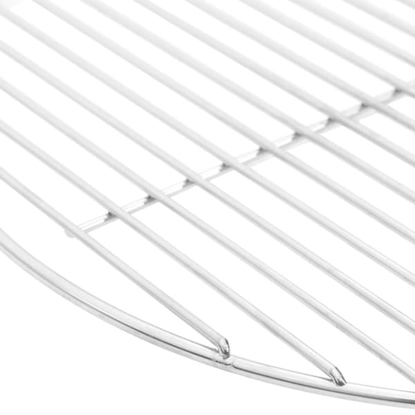 vidaXL grillrist Ø44,5 cm rund 304 rustfrit stål