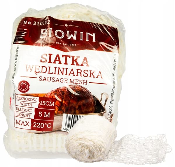 Köttnät för bakning 15 cm/5 m