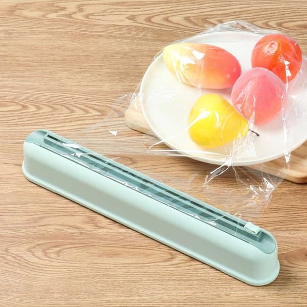Plastfolie Aluminiumfolie Dispenser Skärare med Sugkoppar