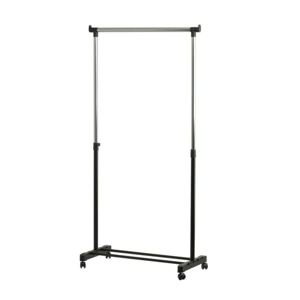 V-Part Klädställ 84x170x43 cm Svart