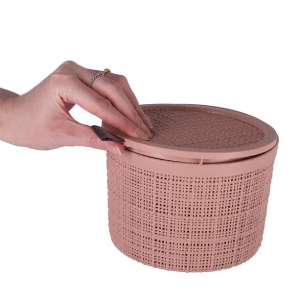Curver Opbergmand Juutti Look Rond 2L Pinkki