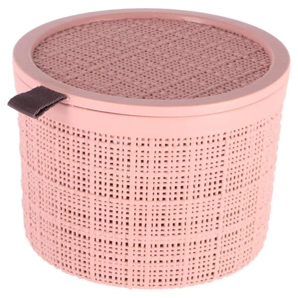 Curver Opbergmand Juutti Look Rond 2L Pinkki