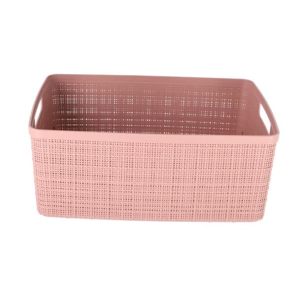 Curver Opbergmand Jute Look 12L Rosa