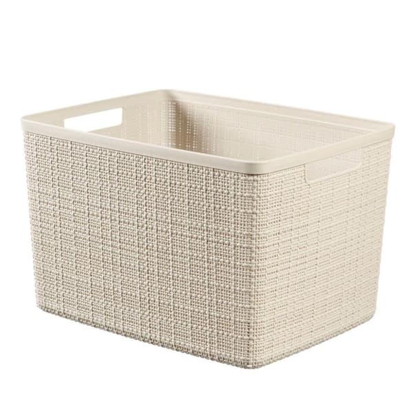 Curver Opbergmand Jute-Look 20L voide