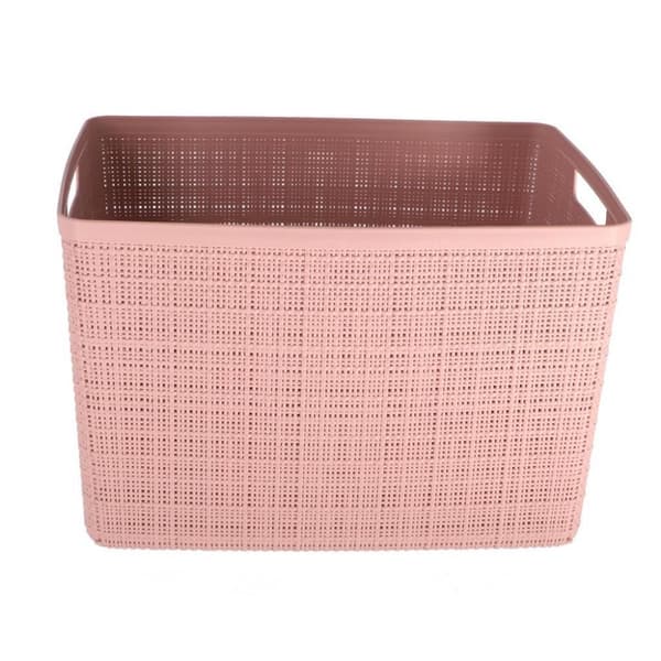 Curver Opbergmand Jute Look 20L Pink