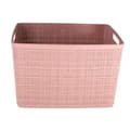 Miniatyrbillede 2 af 4: Curver Opbergmand Jute Look 20L Pink