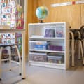 Miniatyrbillede 3 af 3: Sunware Q-Line Opbergbox med Inzet 6L Transparent/Grijs