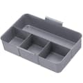 Miniatyrbillede 2 af 3: Sunware Q-Line Opbergbox med Inzet 6L Transparent/Grijs