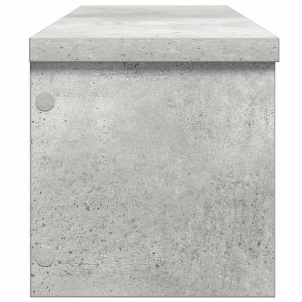 vidaXL Kjøkkenstativ stablebare betonggrå 50x15x16 cm konstruert tre