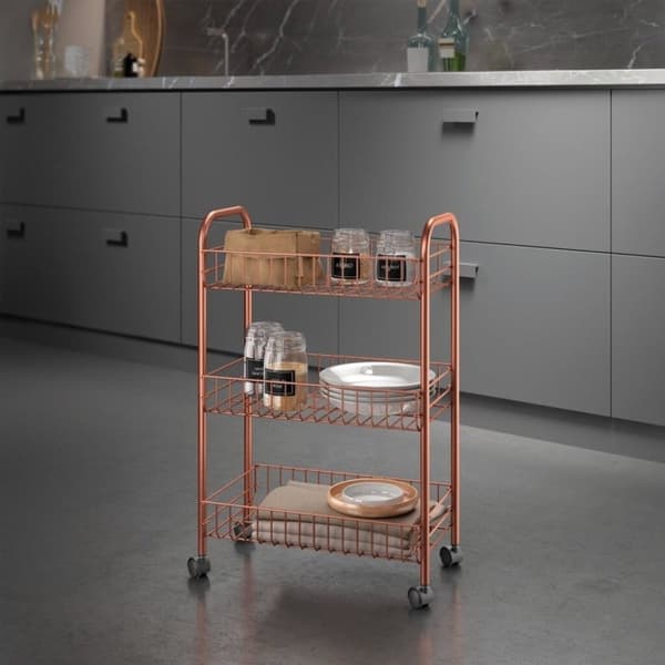 Metaltex Badrum & Köksvagn Lugano Copper