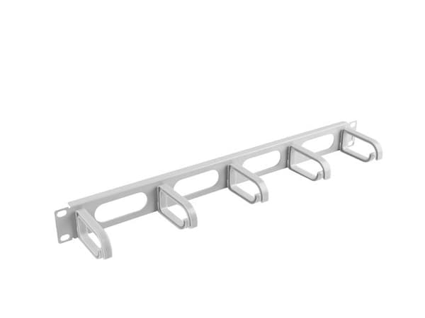 LANBERG CABLE ORGANIZER 19" (1U, TYPE B, Grå) AK-1205-S