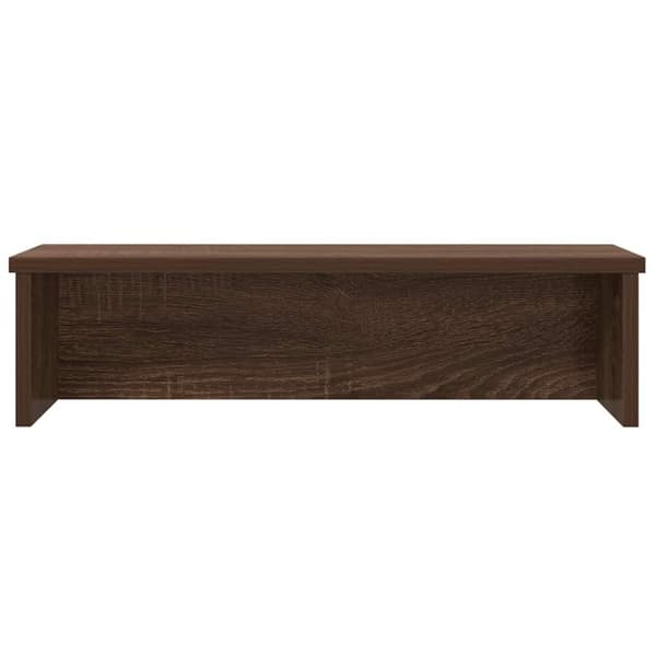 vidaXL køkkenreoler kan stables 2 stk. 50x15x16 cm brun egetræsfarve