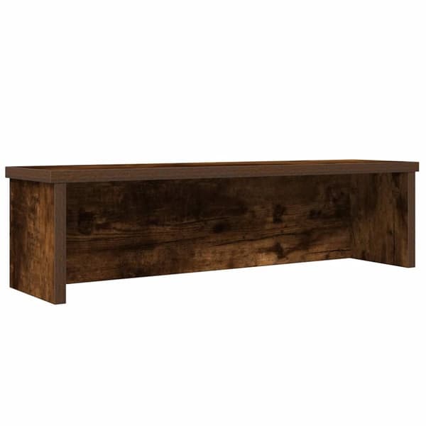 vidaXL køkkenreoler kan stables 2 stk. 50x15x16 cm røget egetræsfarve