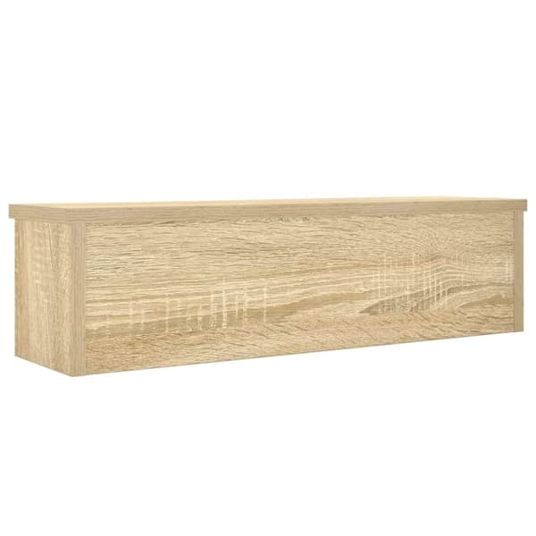 vidaXL køkkenstativ kan stables 50x15x16 cm konstrueret træ sonoma-eg