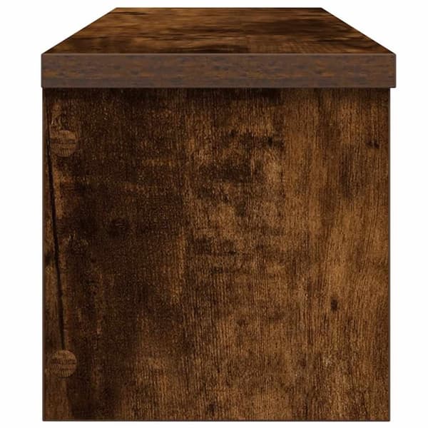 vidaXL køkkenstativ kan stables 50x15x16 cm røget egetræsfarve