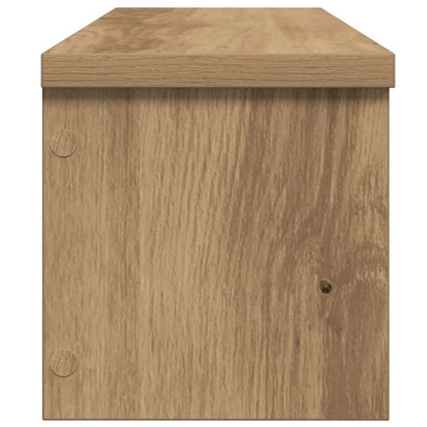 vidaXL køkkenstativ kan stables 50x15x16 cm konstrueret træ kunsteg