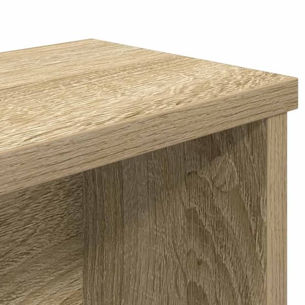 vidaXL køkkenreoler kan stables 2 stk. 50x15x16 cm sonoma-eg