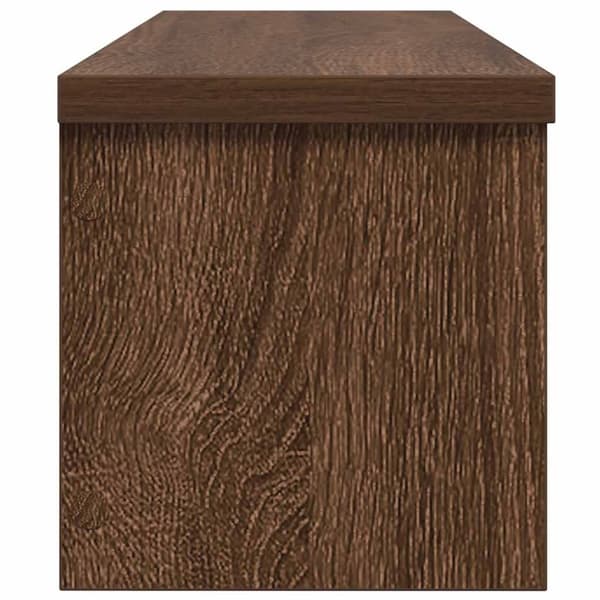 vidaXL Köksställ stapelbara 2 st brun ek 50x15x16 cm