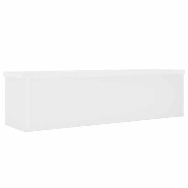 vidaXL Köksställ stapelbara vit 50x15x16 cm konstruerat trä