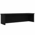 Pikkukuva 4 / 9: vidaXL Keittiötelineet Pinottavat 2 kpl Musta 50x15x16 cm