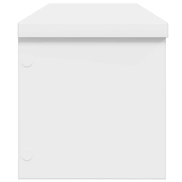 vidaXL køkkenstativ kan stables 50x15x16 cm konstrueret træ hvid