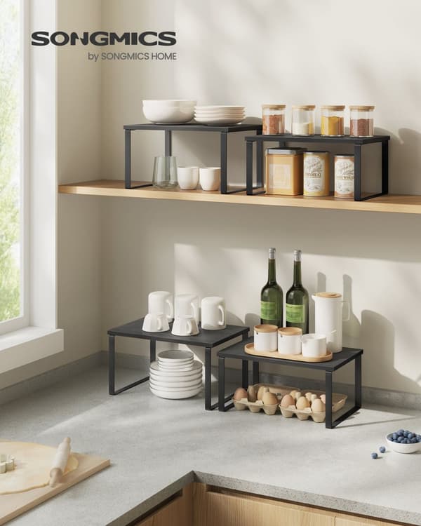 Kitchen Boards-set af 2-Stackable-black-Black-Ebbenhout