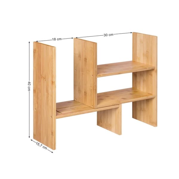 Hylla, SONGMICS, 64.7x15x40 cm, Natur