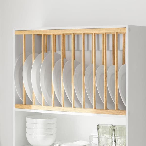 Keittiöhylly, KCR09-W, 64x24x71 cm, Valkoinen