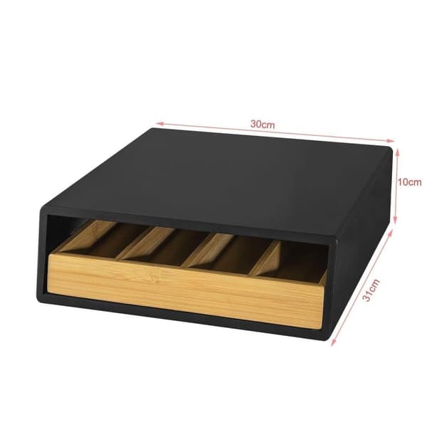 Kapselholder, FRG280-SCH, 30x29x10 cm, Brun