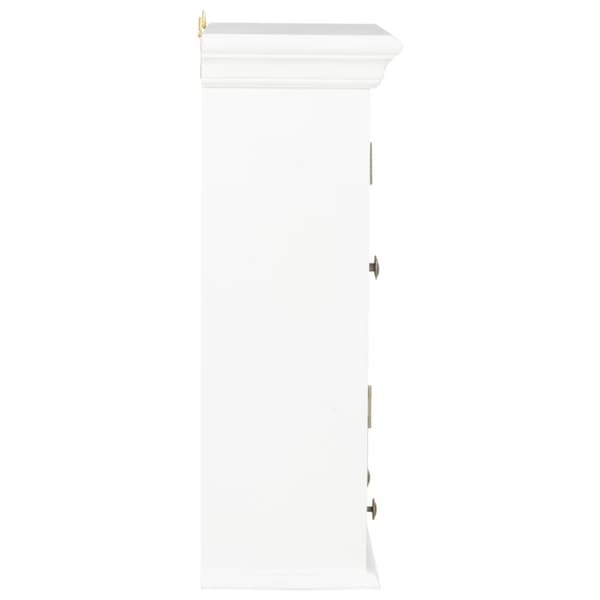 vidaXL Veggskap hvit 60x31x70 cm konstruert tre