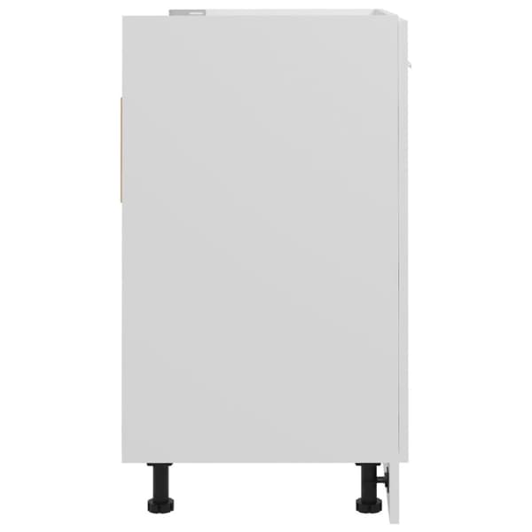 vidaXL Allaskaappi valkoinen 80x46x81,5 cm lastulevy