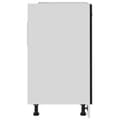 Pikkukuva 7 / 11: vidaXL Allaskaappi musta 80x46x81,5 cm lastulevy