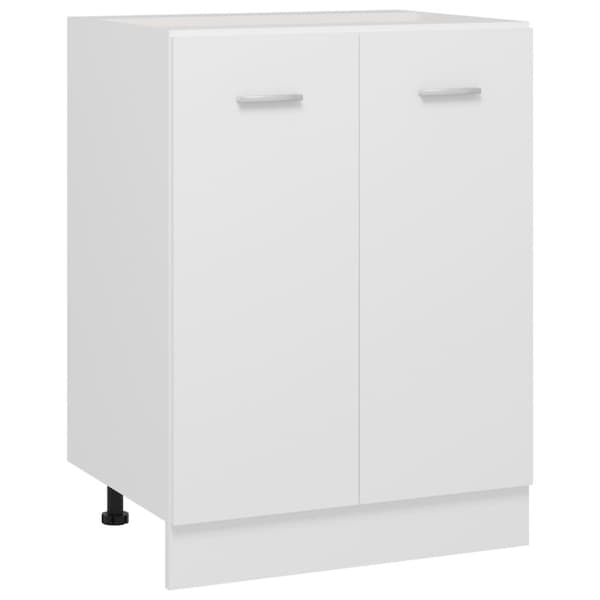 vidaXL Alakaappi valkoinen 60x46x81,5 cm lastulevy